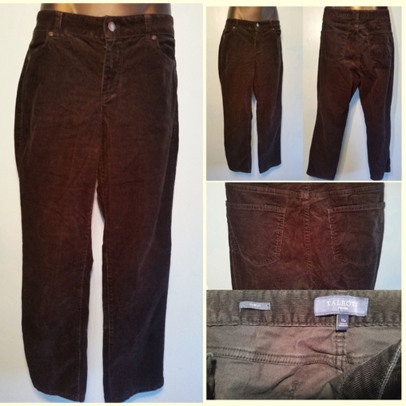 talbots womens corduroy pants